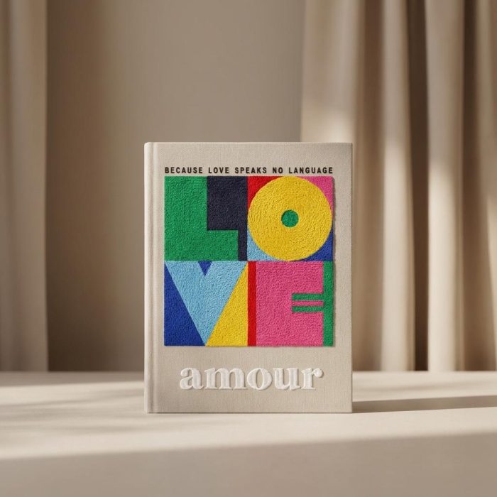 Beautiful Love Notes Embroidered Memory Album 2