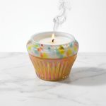 Birthday Cupcake Glass Candle 2