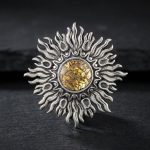 Bismuth Sun Necklace 1