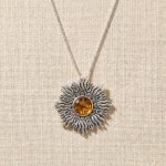 Bismuth Sun Necklace