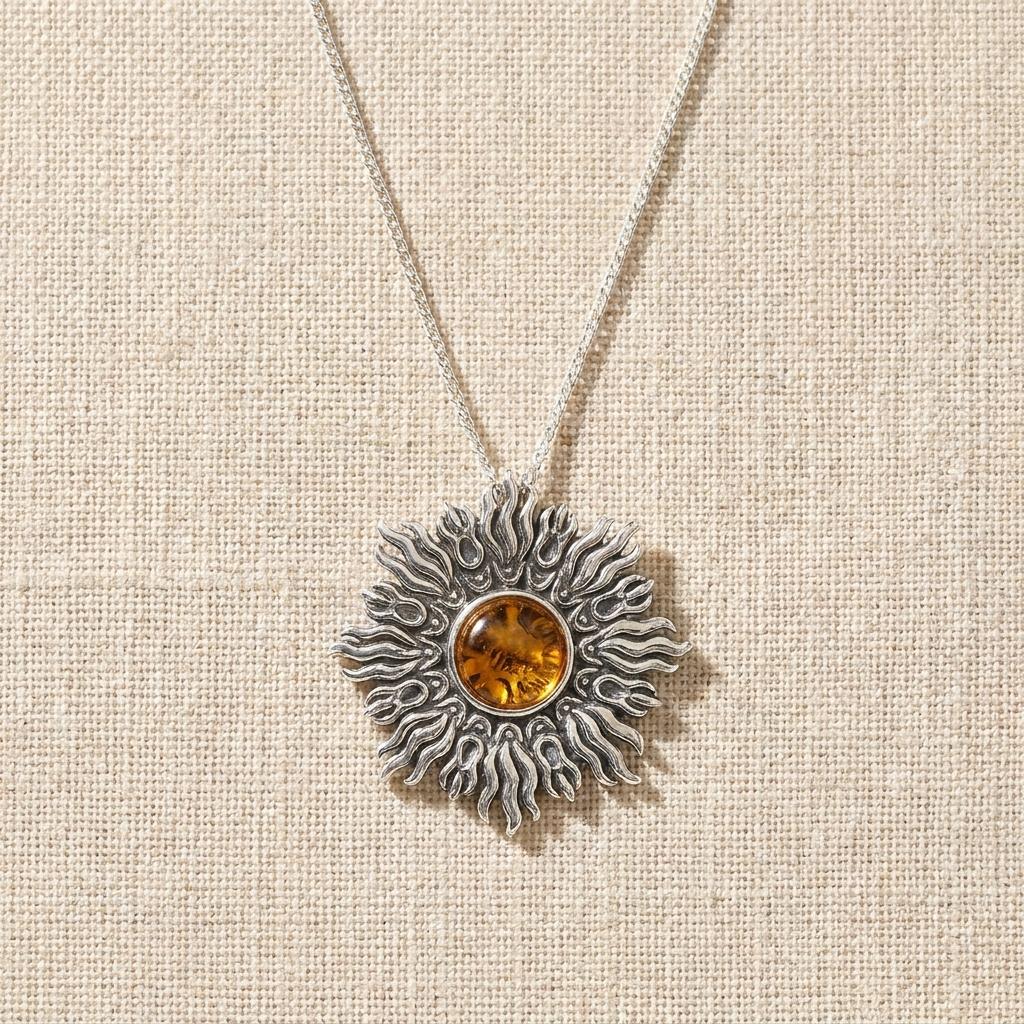 Bismuth Sun Necklace Bismuth Sun Necklace