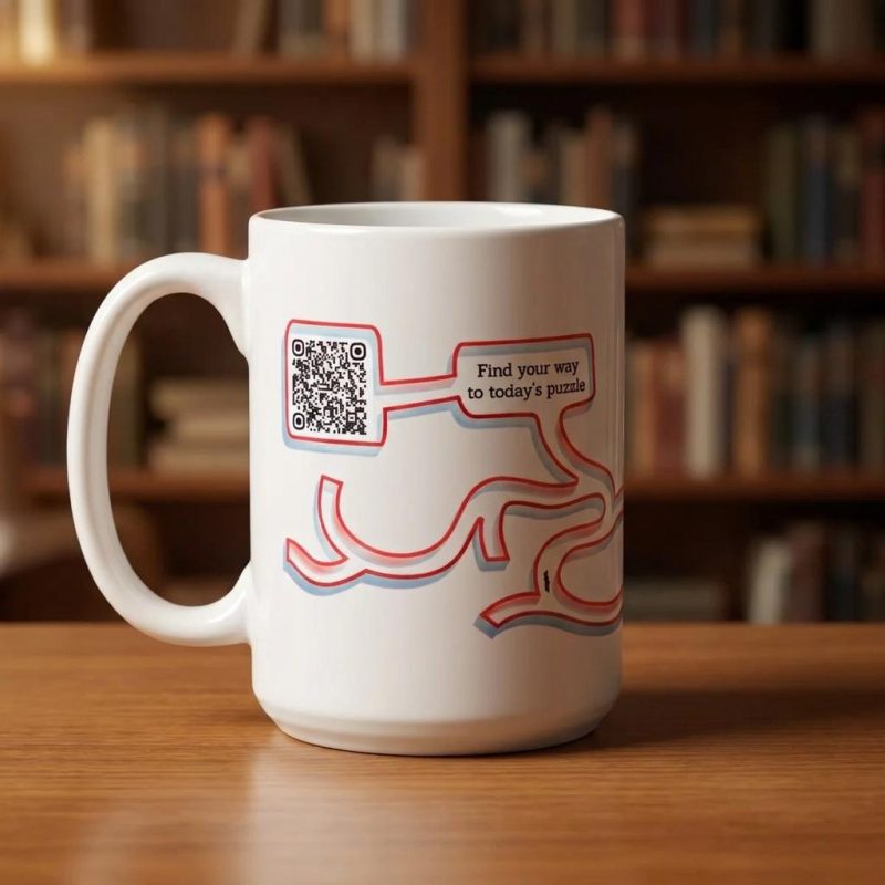 Brainteasers Interactive Qr Mug 1