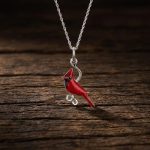 Cardinal Of Remembrance Necklace