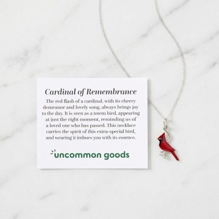 Cardinal Of Remembrance Necklace 3