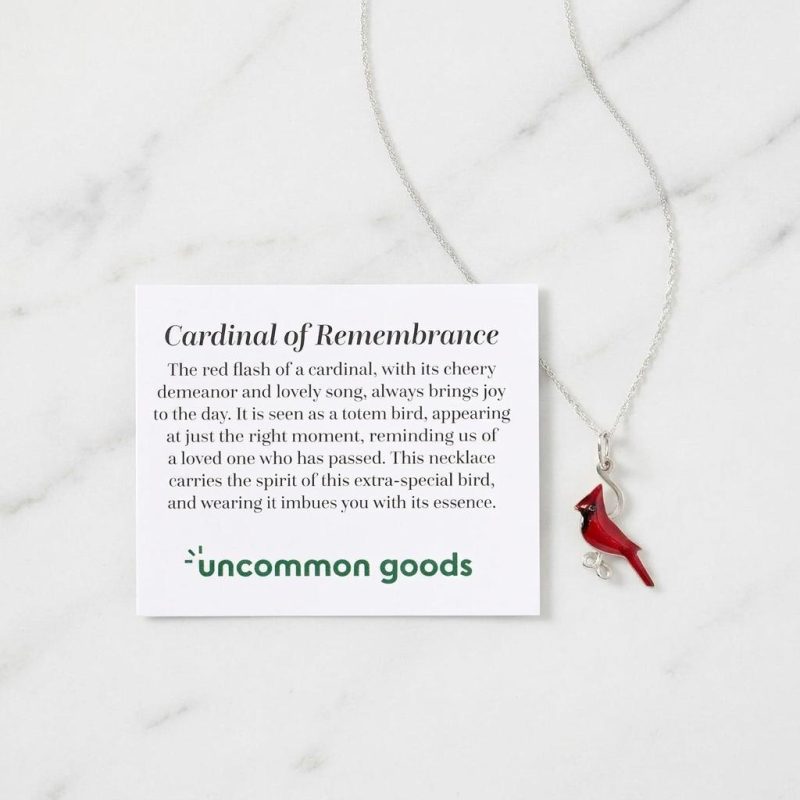 Cardinal Of Remembrance Necklace 3