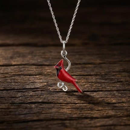 Cardinal Of Remembrance Necklace