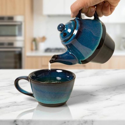 Ceramic Stacking Tea For One Set