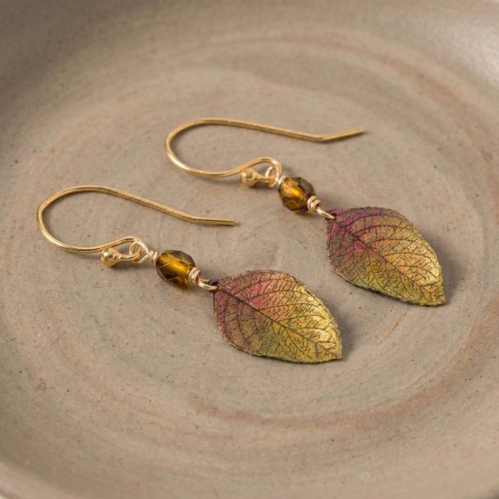 Changing Leaves Earrings (2)