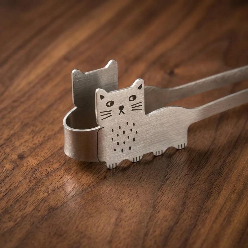 Cleo The Cat Tasting Tongs 1