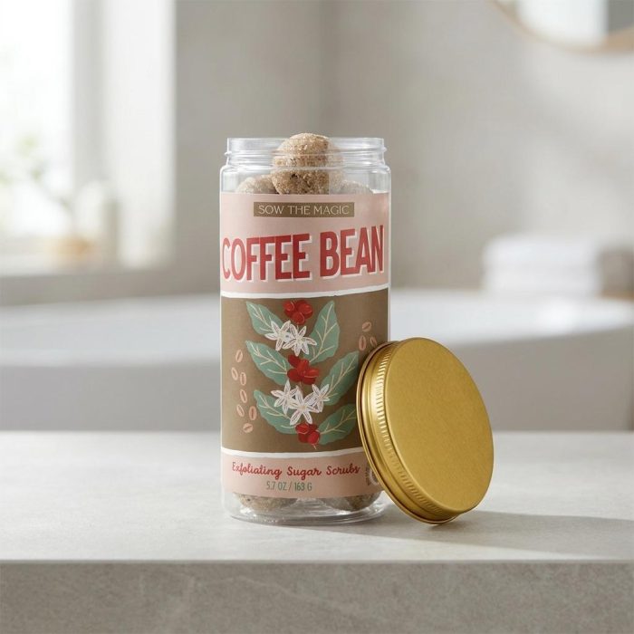 Coffee Bean Exfoliating Sugar Scrubs 1