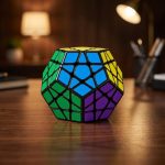 Colorful Twist & Solve Dodecahedron Puzzle 1