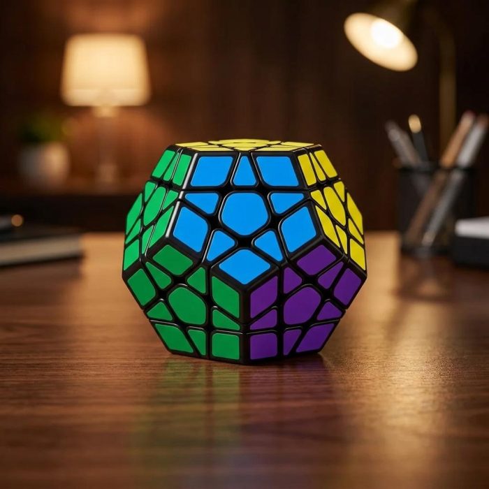 Colorful Twist & Solve Dodecahedron Puzzle 1
