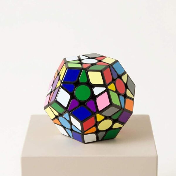 Colorful Twist & Solve Dodecahedron Puzzle