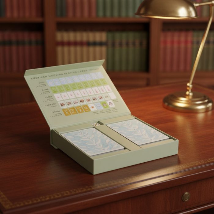 Compact Mahjong Playaway Travel Card Set 1