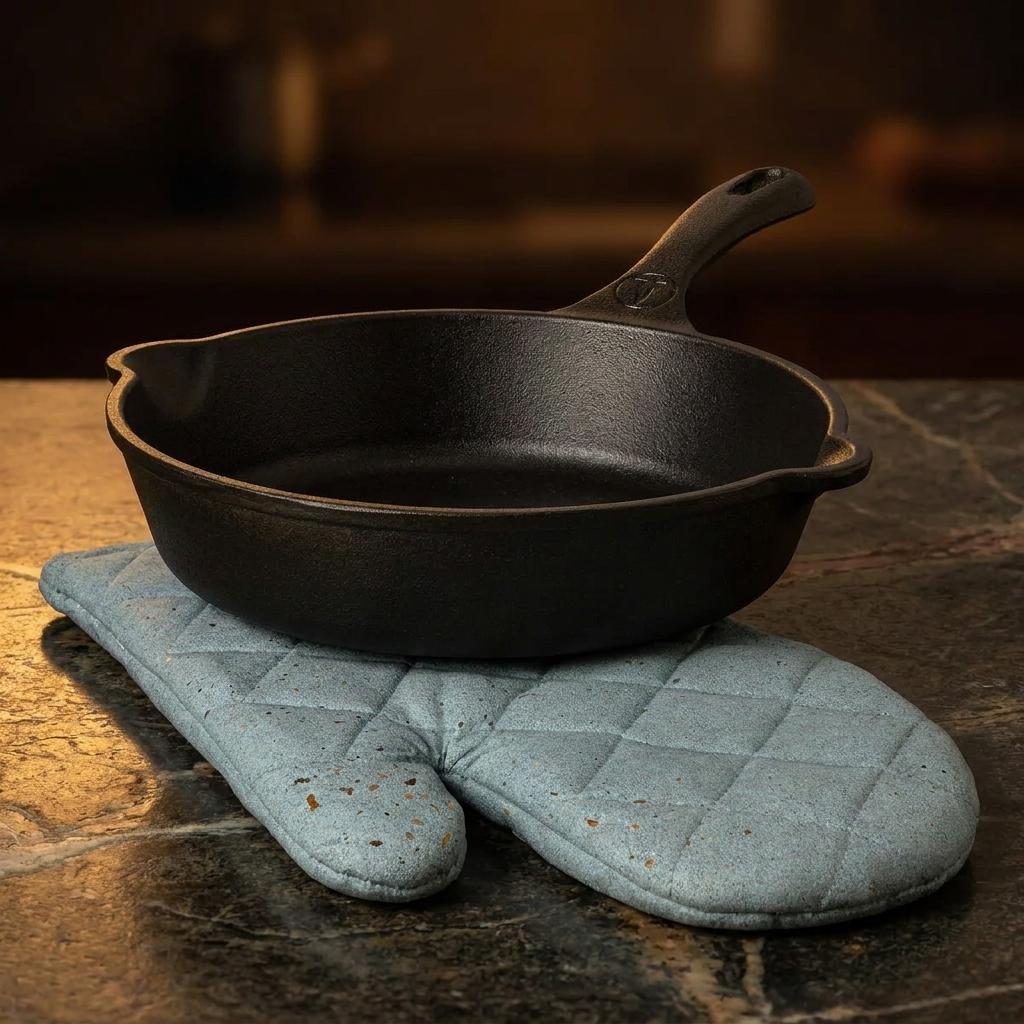 Concrete Oven Mitt Trivet Concrete Oven Mitt Trivet