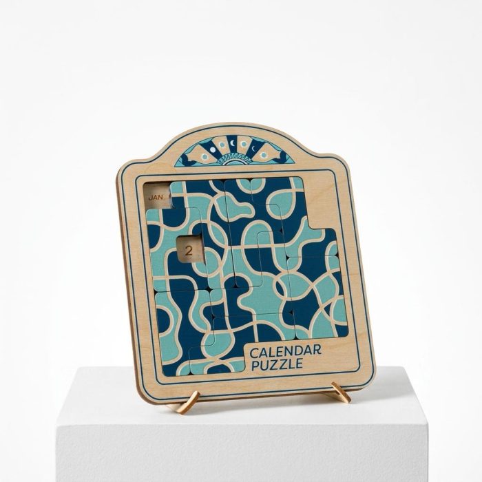 Creative Daily Puzzle Challenge Perpetual Calendar 1