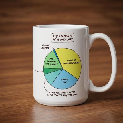 Dad Joke Every Day Interactive Qr Mug 1
