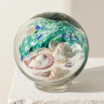 Decorative Seashell & Sand Globe 1