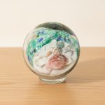 Decorative Seashell & Sand Globe