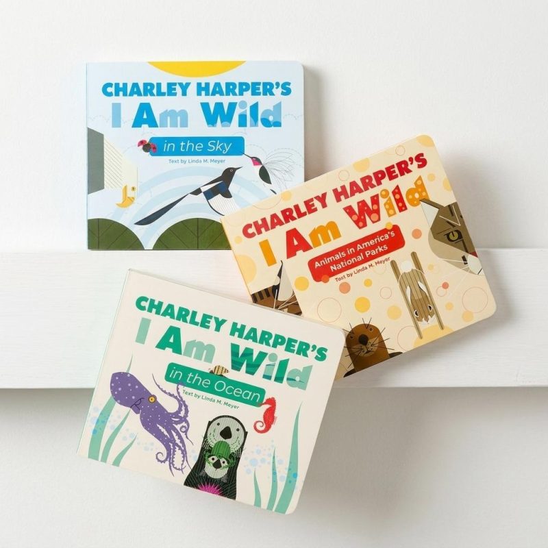 Educational Charley Harper's Animals Board Book Set