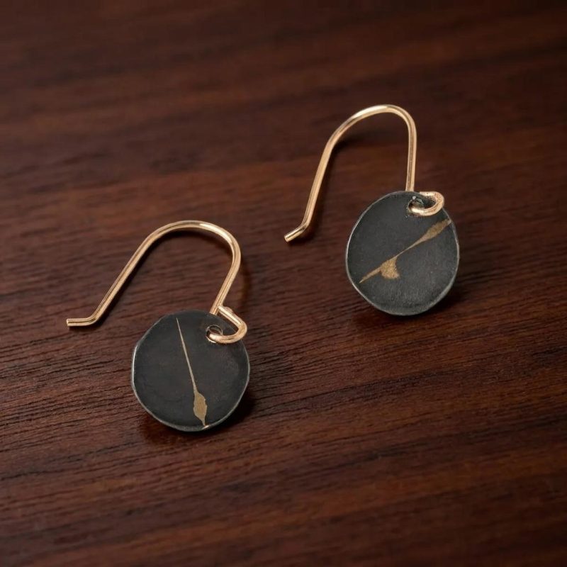Embrace The Imperfect Kintsugi Earrings 1