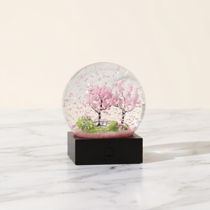 Enchanting Cherry Blossom Snow Globe 1