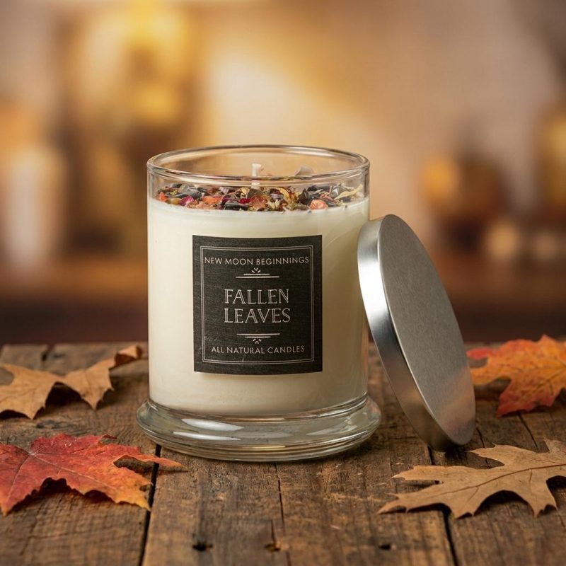 Fallen Leaves Candle