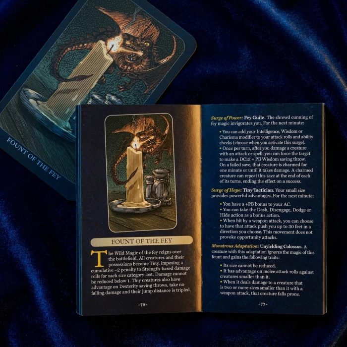 Fantasy Deck Of Rpg Wild Magic & Mischief 4