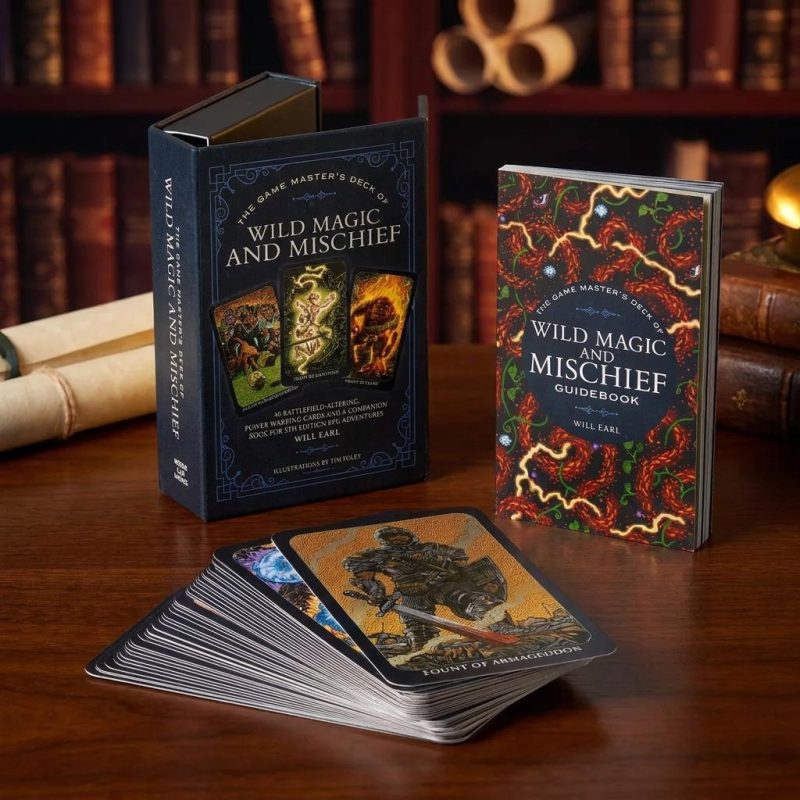 Fantasy Deck Of Rpg Wild Magic & Mischief