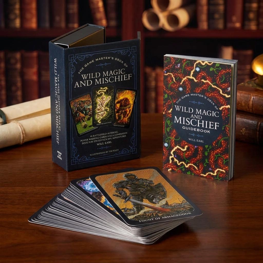 Fantasy Deck Of Rpg Wild Magic & Mischief Fantasy Deck Of Rpg Wild Magic & Mischief