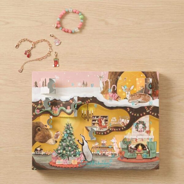 Festive Holiday Charm Bracelet Advent Calendar