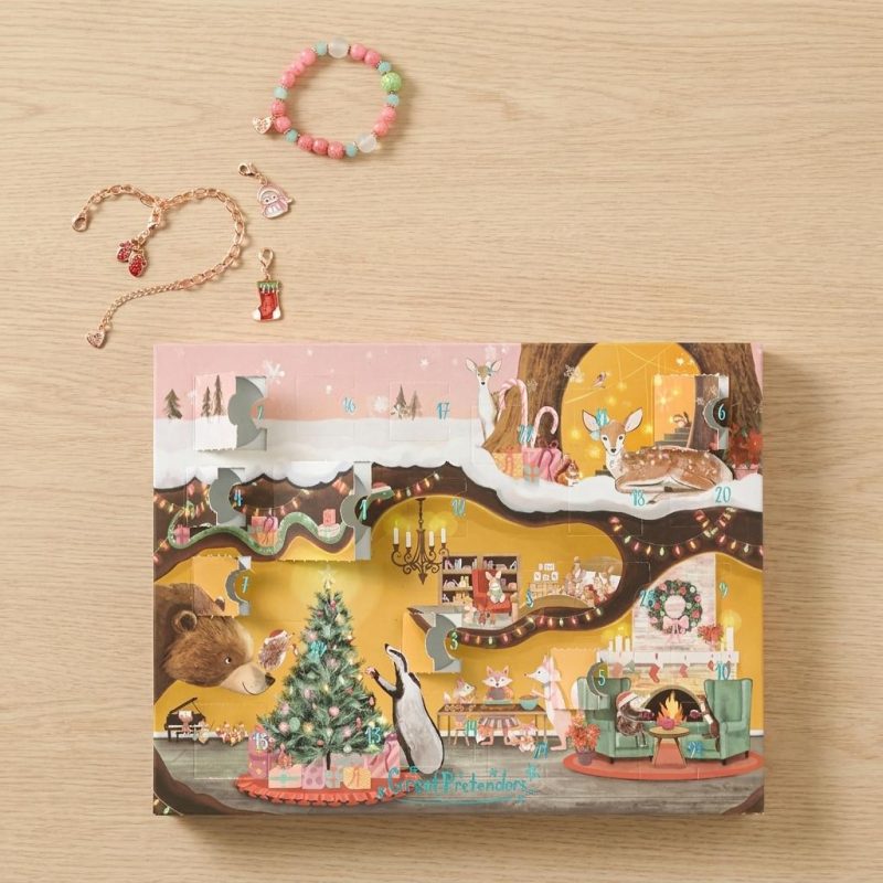 Festive Holiday Charm Bracelet Advent Calendar