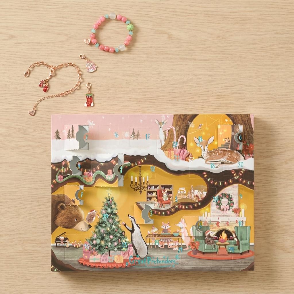 Festive Holiday Charm Bracelet Advent Calendar Festive Holiday Charm Bracelet Advent Calendar