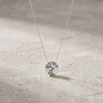 Follow Your Own Path Moonstone Necklace