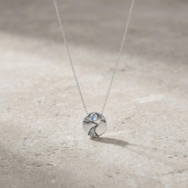 Follow Your Own Path Moonstone Necklace