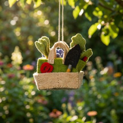 Garden Tool Bag Felt Ornament