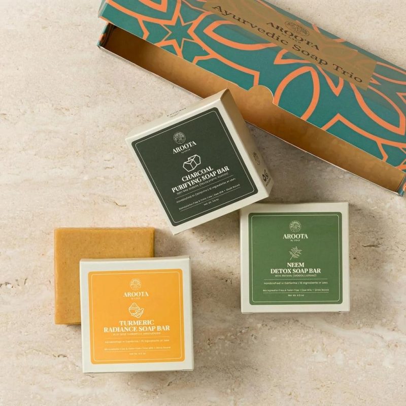 Ghee-infused Spa Soap Trio