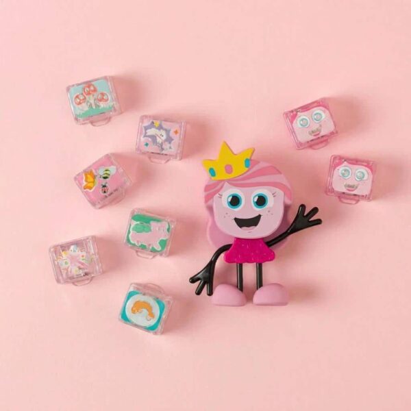 Glowing Princess Bath Time Buddy & Story Cubes