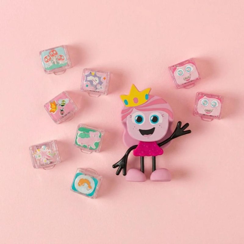 Glowing Princess Bath Time Buddy & Story Cubes