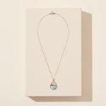 Go To Your Happy Place Sterling Silver Ocean Necklace 2