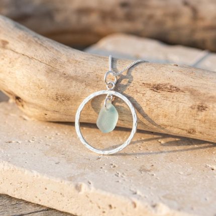 Good Karma Sea Glass Necklace 1