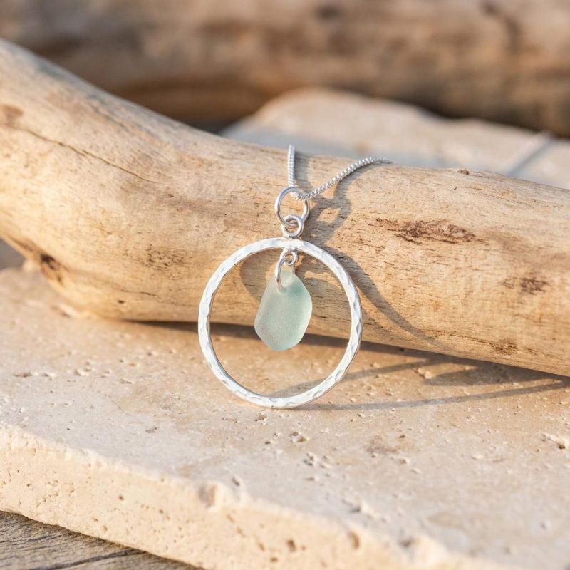 Good Karma Sea Glass Necklace 1