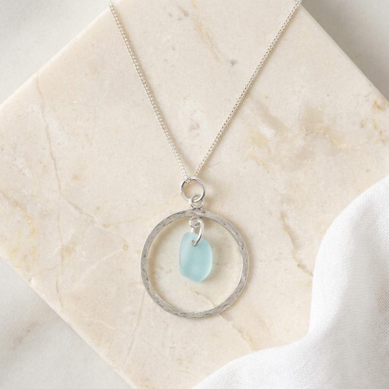Good Karma Sea Glass Necklace 2