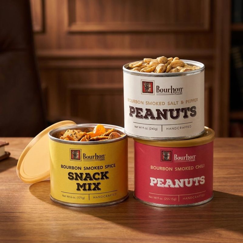 Gourmet Bourbon Smoked Snack Trio