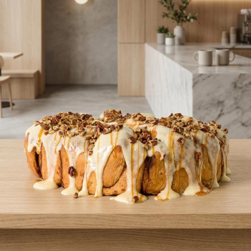 Gourmet Caramel Pecan Pull-apart Ring