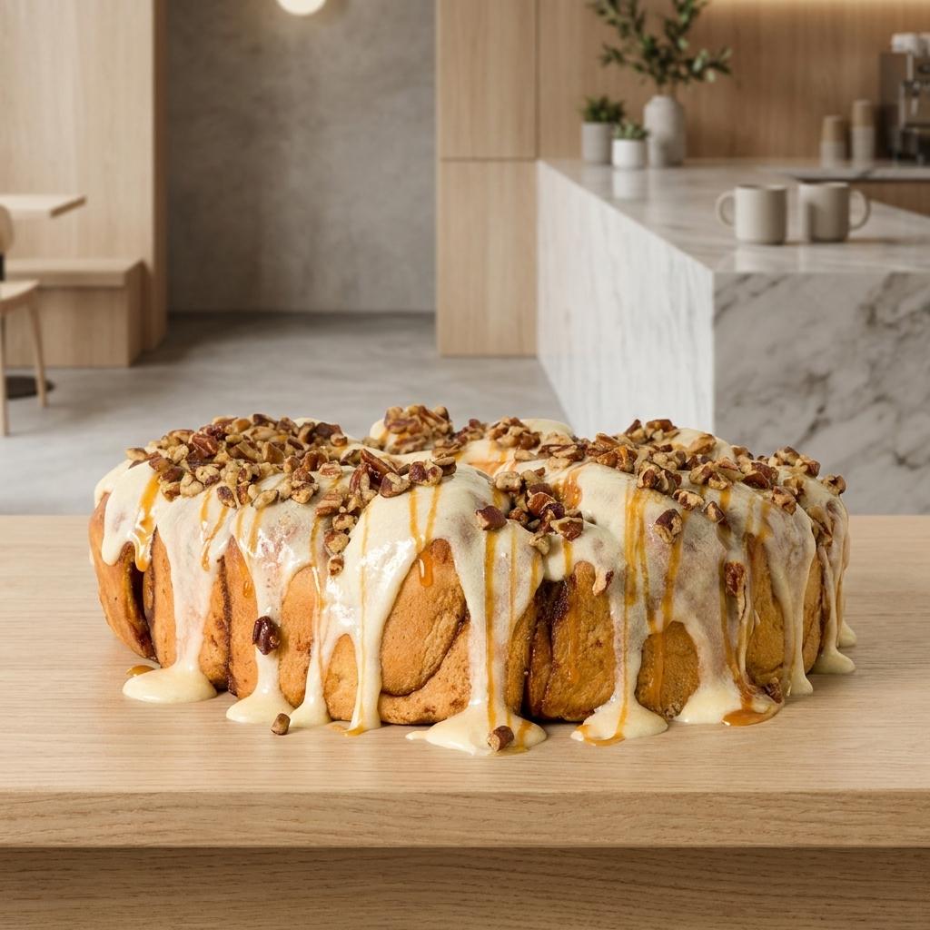 Gourmet Caramel Pecan Pull-apart Ring Gourmet Caramel Pecan Pull-apart Ring