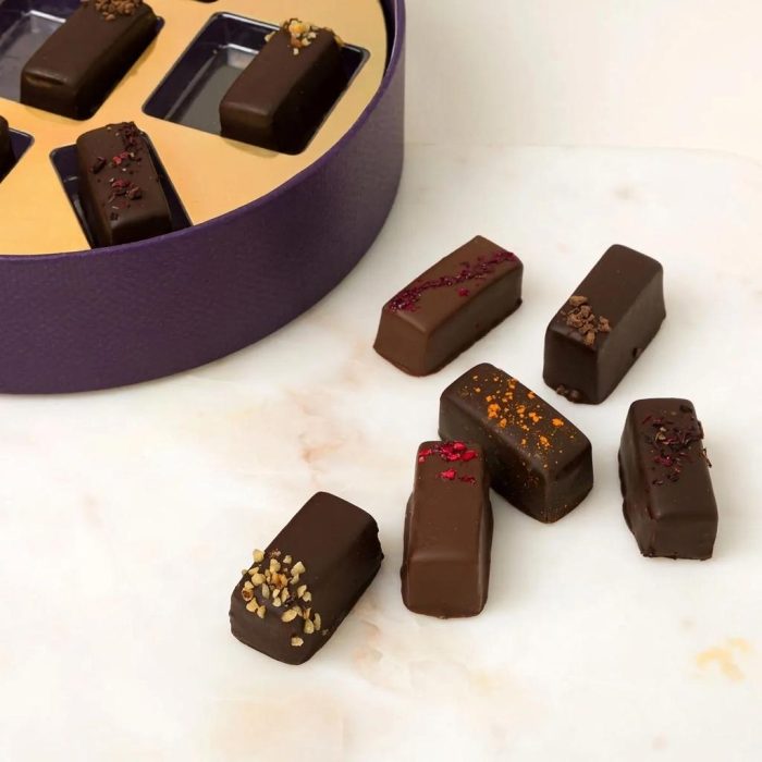 Handcrafted Chocolate Covered Caramel Gift Set 4