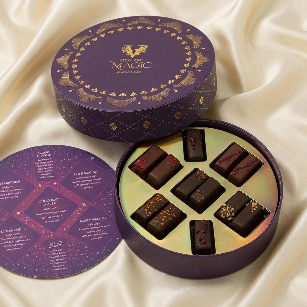 Handcrafted Chocolate Covered Caramel Gift Set Handcrafted Chocolate Covered Caramel Gift Set