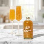 Handcrafted Tangerine & Mango Glitter Mimosa Mixer