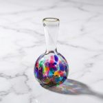 Handmade Glass Mom's Little Vase 1